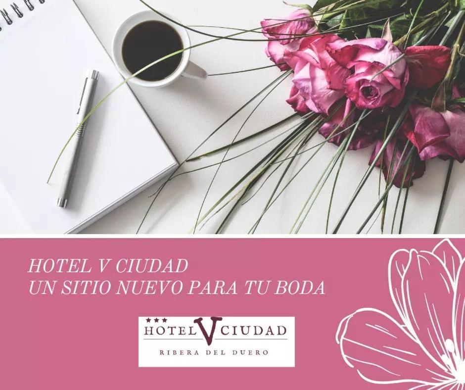 Hotel V.Ciudad Aranda de Duero Exteriér fotografie